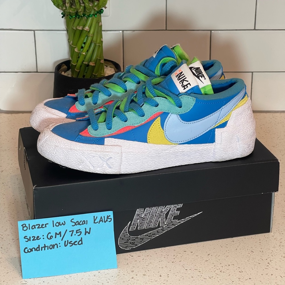 ❗️SOLD❗️Nike blazer low SACAI x KAWS